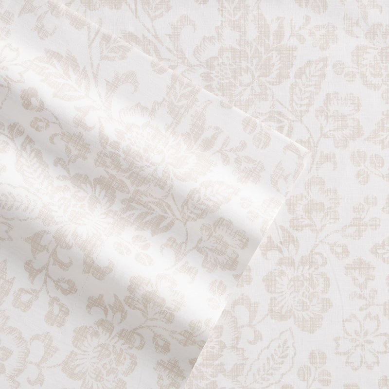 Stone Cottage - Twin Sheets, Cotton Percale Bedding Set, Crisp & Cool Ideal Bedding Set (Mae, Twin) - Image 4